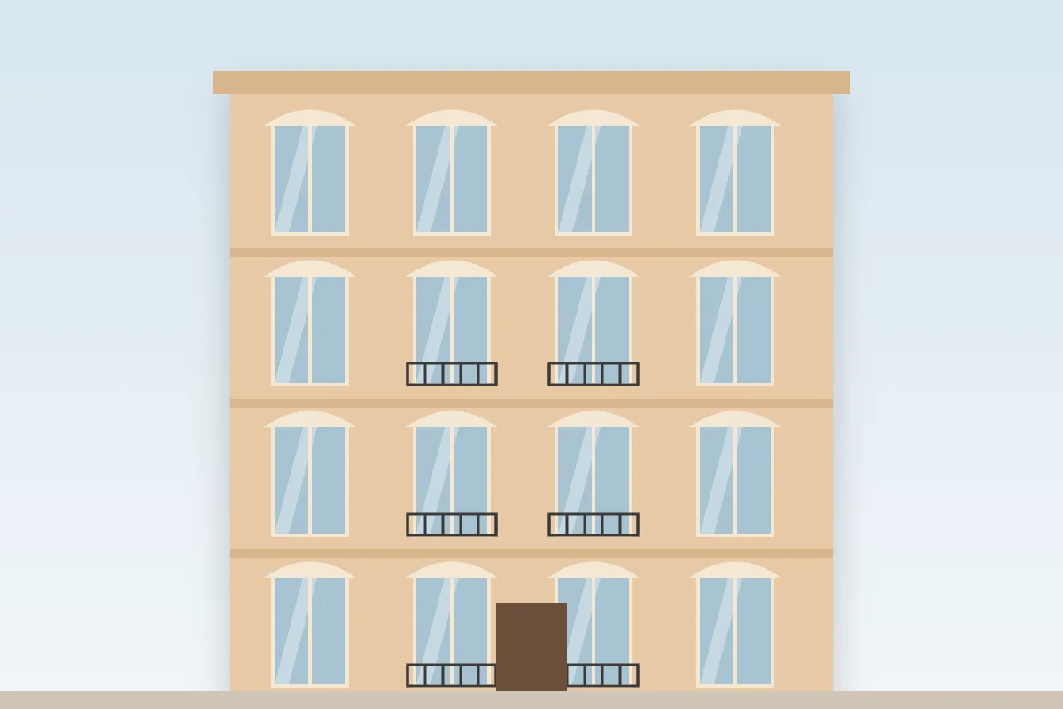 Altbauwohnung in der Innenstadt